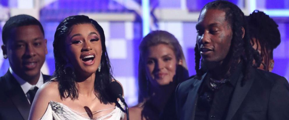 photo cardi b accepts the award for best rap album for invasion of privacy - google news cardi b deletes instagram after grammy win overview