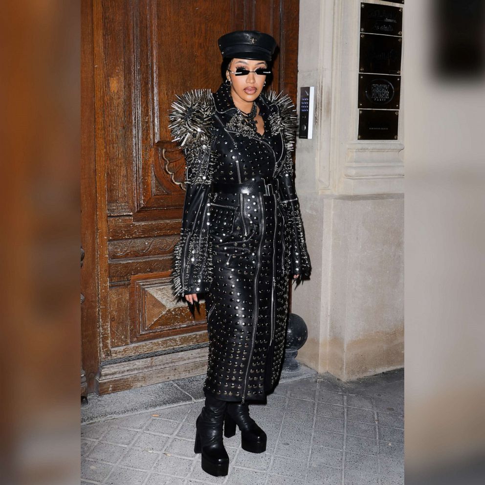 Cardi B attending the Chanel Womenswear Spring/Summer 2020 show as part of  Paris Fashion Week in Paris, France on October 01, 2019. Photo by Aurore  Marechal/ABACAPRESS.COM Stock Photo - Alamy