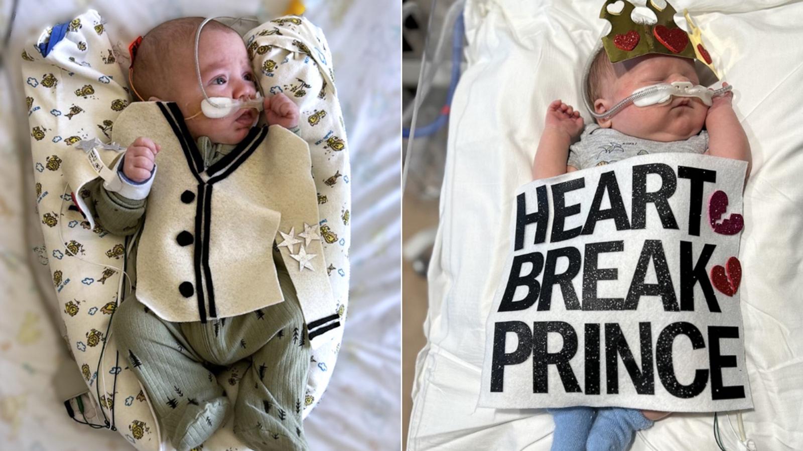 PHOTO: Babies in the neonatal intensive care unit at Children’s Hospital New Orleans are dressed up in honor of Taylor Swift’s Eras Tour stops in the Crescent City.