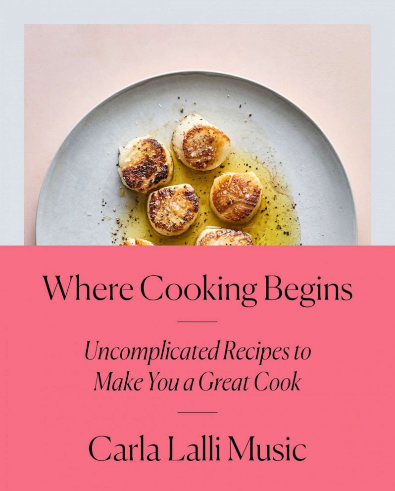 PHOTO: Carla Lalli Music's latest book, "Where Cooking Begins: Uncomplicated Recipes to Make You a Great Cook: A Cookbook," published March 2019.