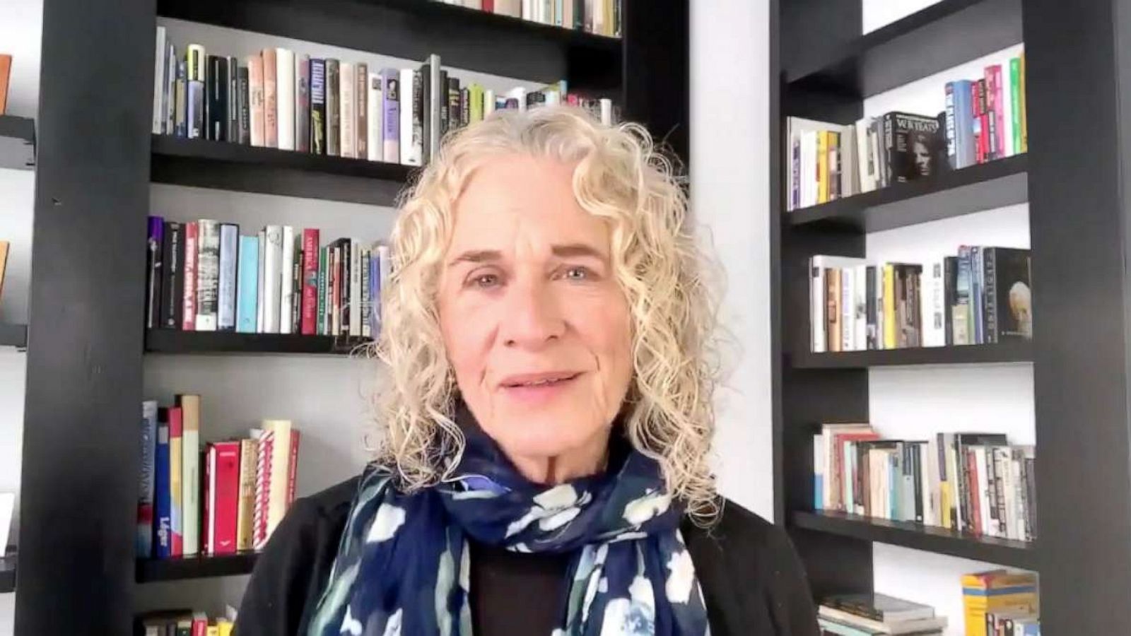 PHOTO: Carole King is shown in this screen grab taken from a video posted to her Twitter account.