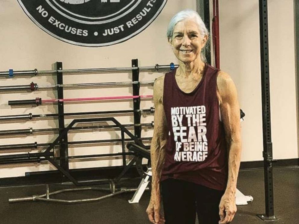 PHOTO: Lauren Bruzzone, 72, trains nearly every day of the week at Carozza Fitness in Connecticut.