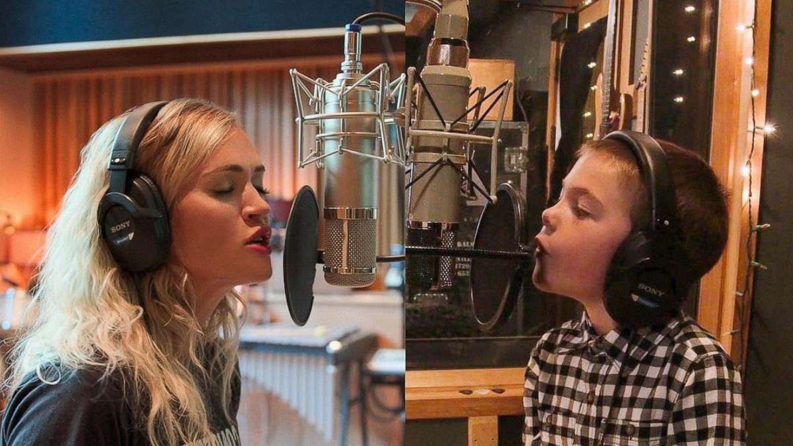 PHOTO: Carrie Underwood sings with her son in this image she posted to her Instagram account.