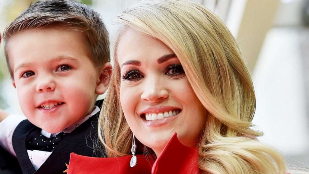 Carrie Underwood's 5-year-old son Isaiah joins her for 'Little Drummer Boy' cover on Christmas ...