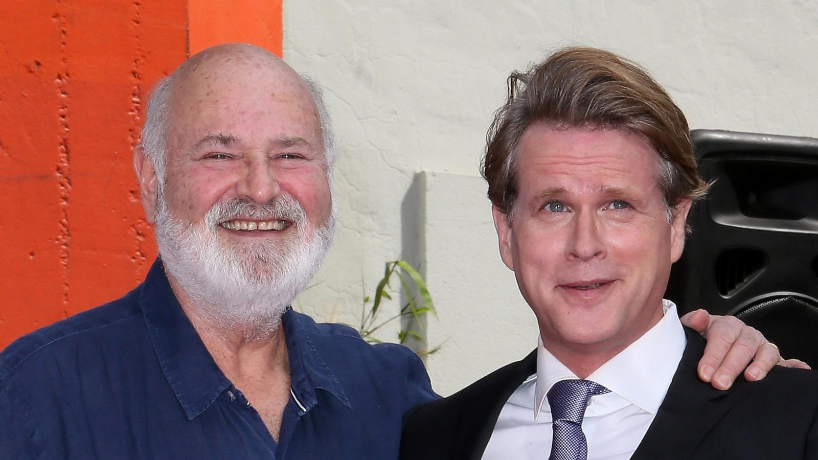 PHOTO: In this Aprl 7, 2017, file photo, director Rob Reiner and actor Cary Elwes attend an event in Hollywood, Calif.