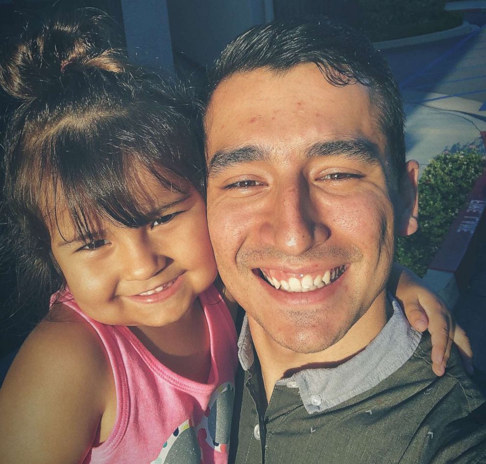 PHOTO: Nick Casas and his daughter Sienna love singing together.