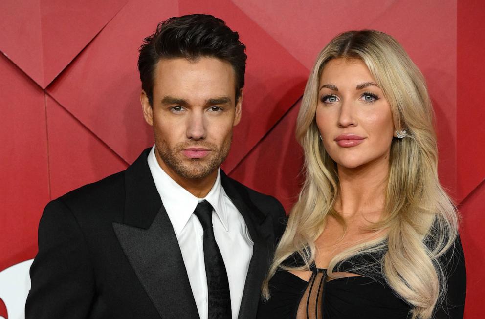 PHOTO: Liam Payne and Katie Cassidy pose on the red carpet upon arrival at The 2022 Fashion Awards in London, Dec. 5, 2022.