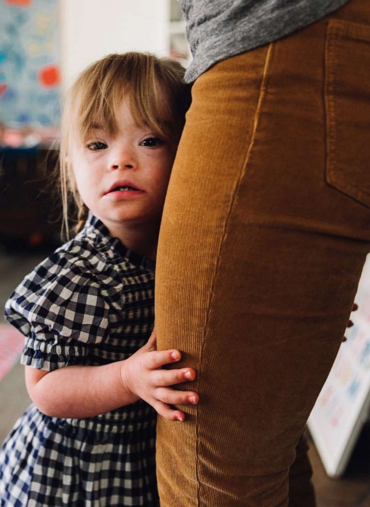 PHOTO: "Grey's Anatomy" actress Caterina Scorsone is seen with her daughter Pippa in 2020.