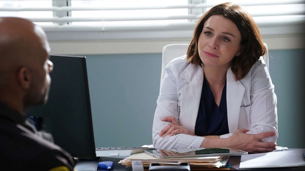 PHOTO: Caterina Scorsone, in the role of Dr. Amelia Shepherd, appears in an episode of "Grey's Anatomy."