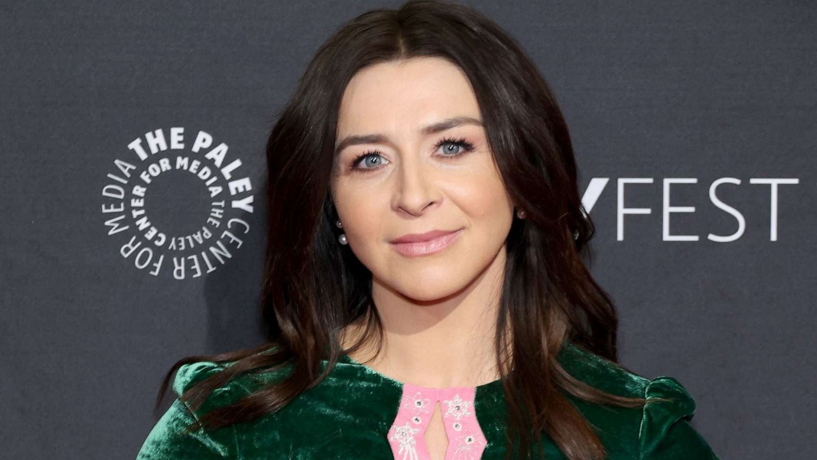 PHOTO: Caterina Scorsone attends PaleyFest LA 2023 - "Grey's Anatomy" at Dolby Theatre on April 02, 2023 in Hollywood, California.