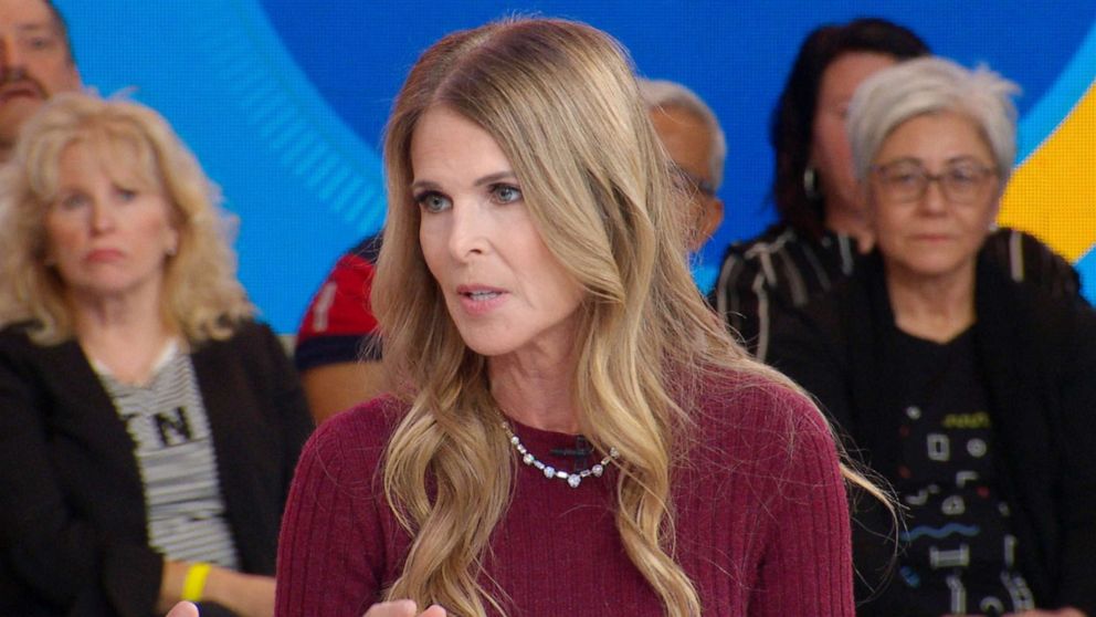 PHOTO: Catherine Oxenberg appears on "Good Morning America," Sept. 18, 2019.