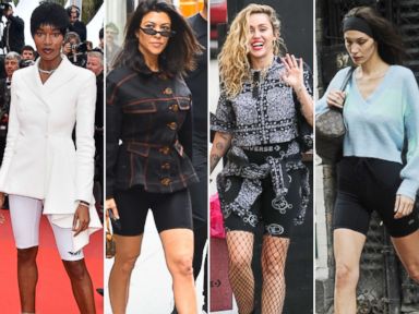 How To Wear The Cycling Shorts Trend - Celebrity Style