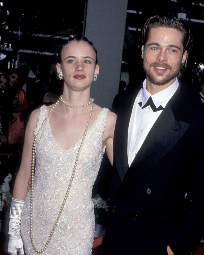 PHOTO: Juliette Lewis and Brad Pitt at the Dorothy Chandler Pavilion in Los Angeles, California (Photo by Ron Galella/Ron Galella Collection via Getty Images)