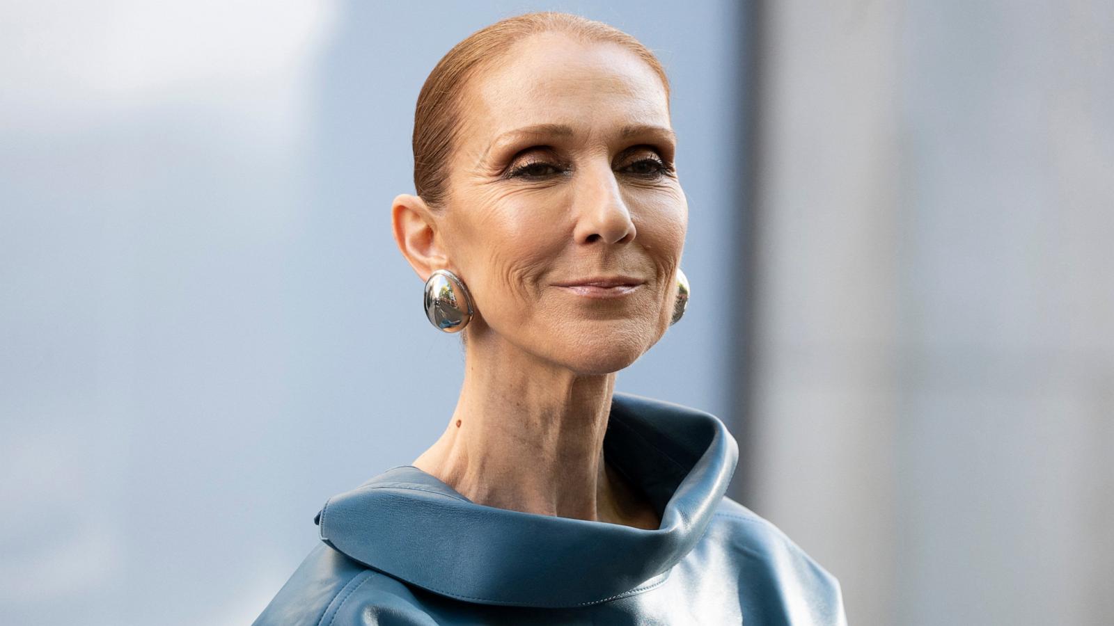 PHOTO: Celine Dion steps out of her hotel at the Royal Monceau Hotel, in Paris, September 5, 2026.