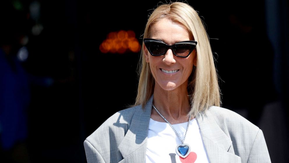 PHOTO: Singer Celine Dion leaves her hotel in Paris, July 3, 2019.