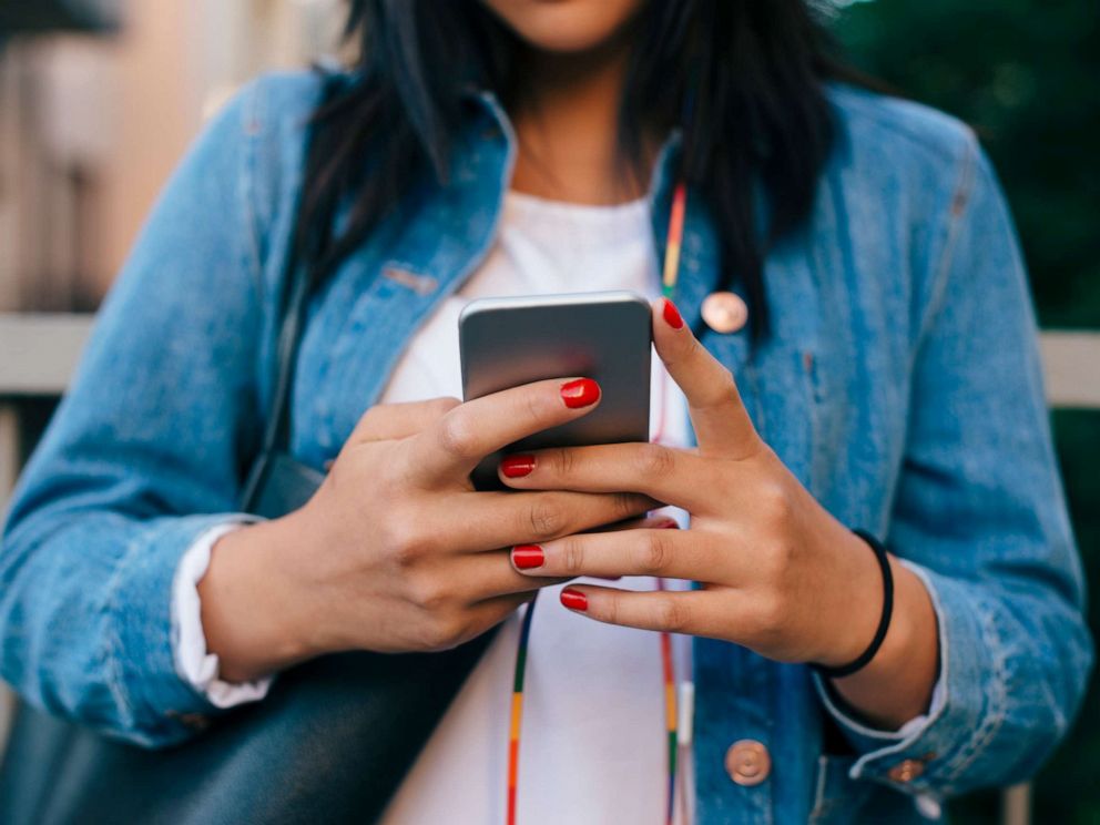 PHOTO: A person uses their cell phone in this undated stock image.