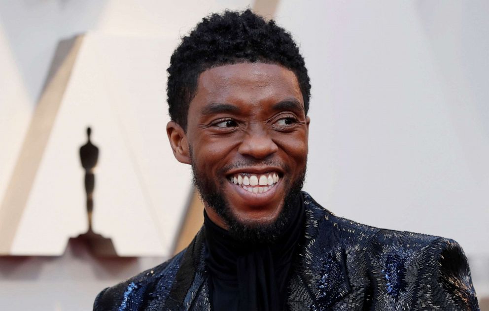 PHOTO: Chadwick Boseman arrives to the 91st Academy Awards in Los Angeles, Feb. 24, 2019.