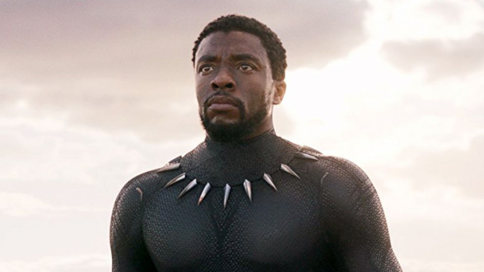 PHOTO: Chadwick Boseman, as the King T'Challa aka Black Panther, in a scene from "Black Panther."