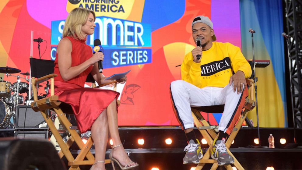 Chance the Rapper appears on "GMA" Aug. 16, 2019.