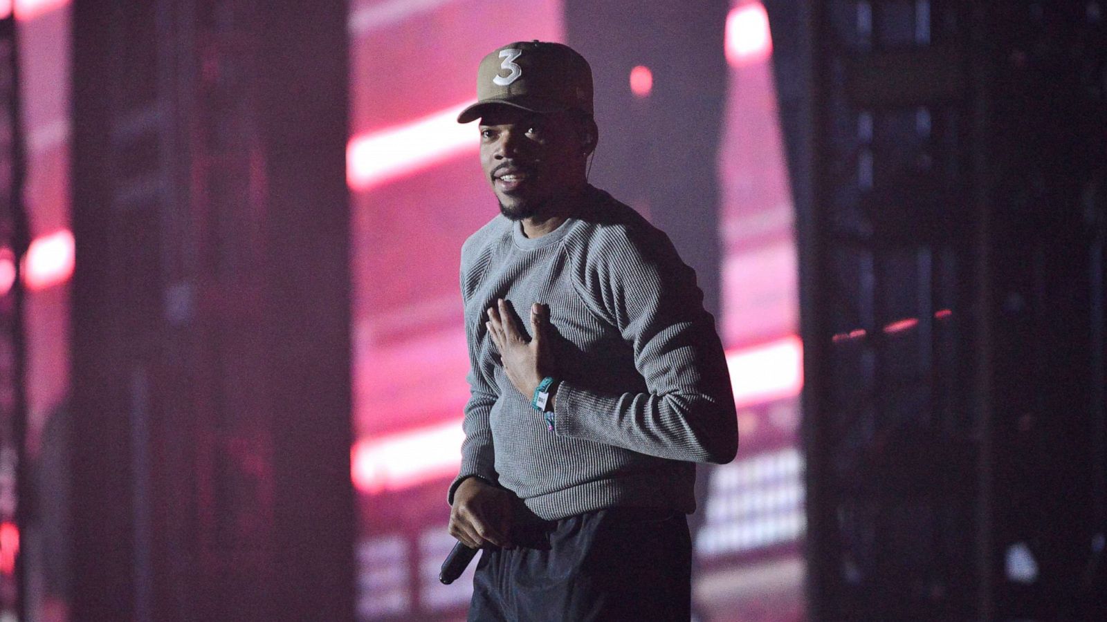 PHOTO: Chance the Rapper performs onstage during West Coast Cure Sponsors Rolling Loud Los Angeles 2019, Dec. 14, 2019, in Los Angeles.