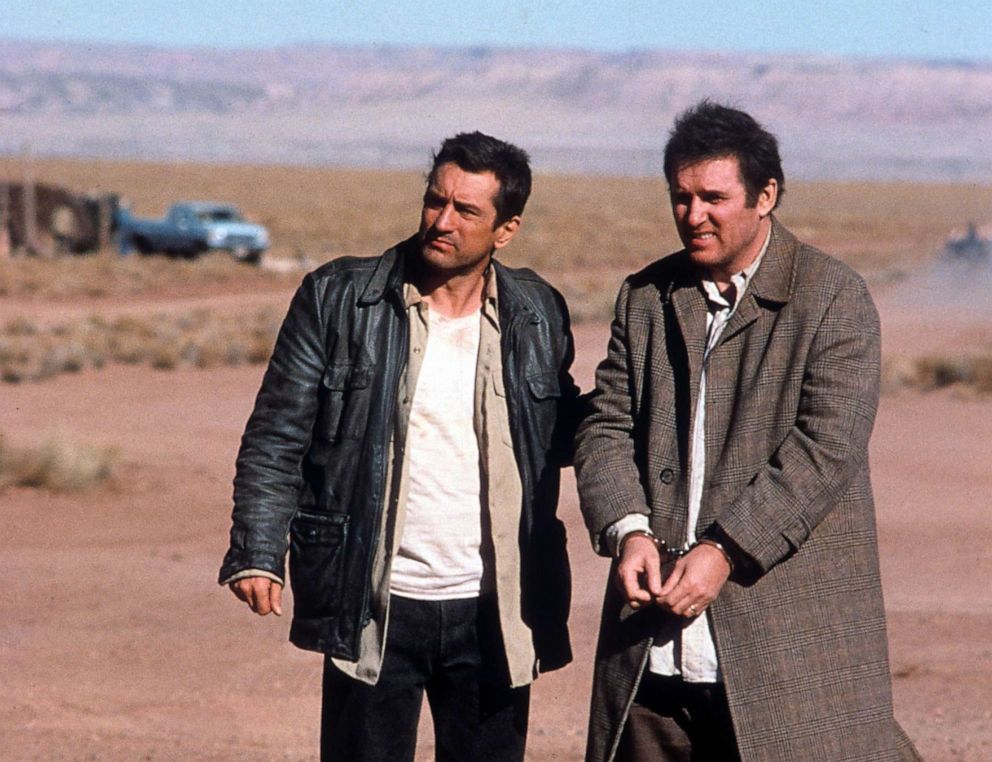 PHOTO: Robert De Niro stands in the desert with Charles Grodin in a scene from the 1988 film, "Midnight Run."