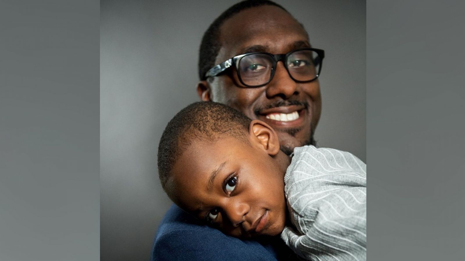 PHOTO: Charles Daniels Jr. poses with his five-year-old son Clayton Charles Daniels.