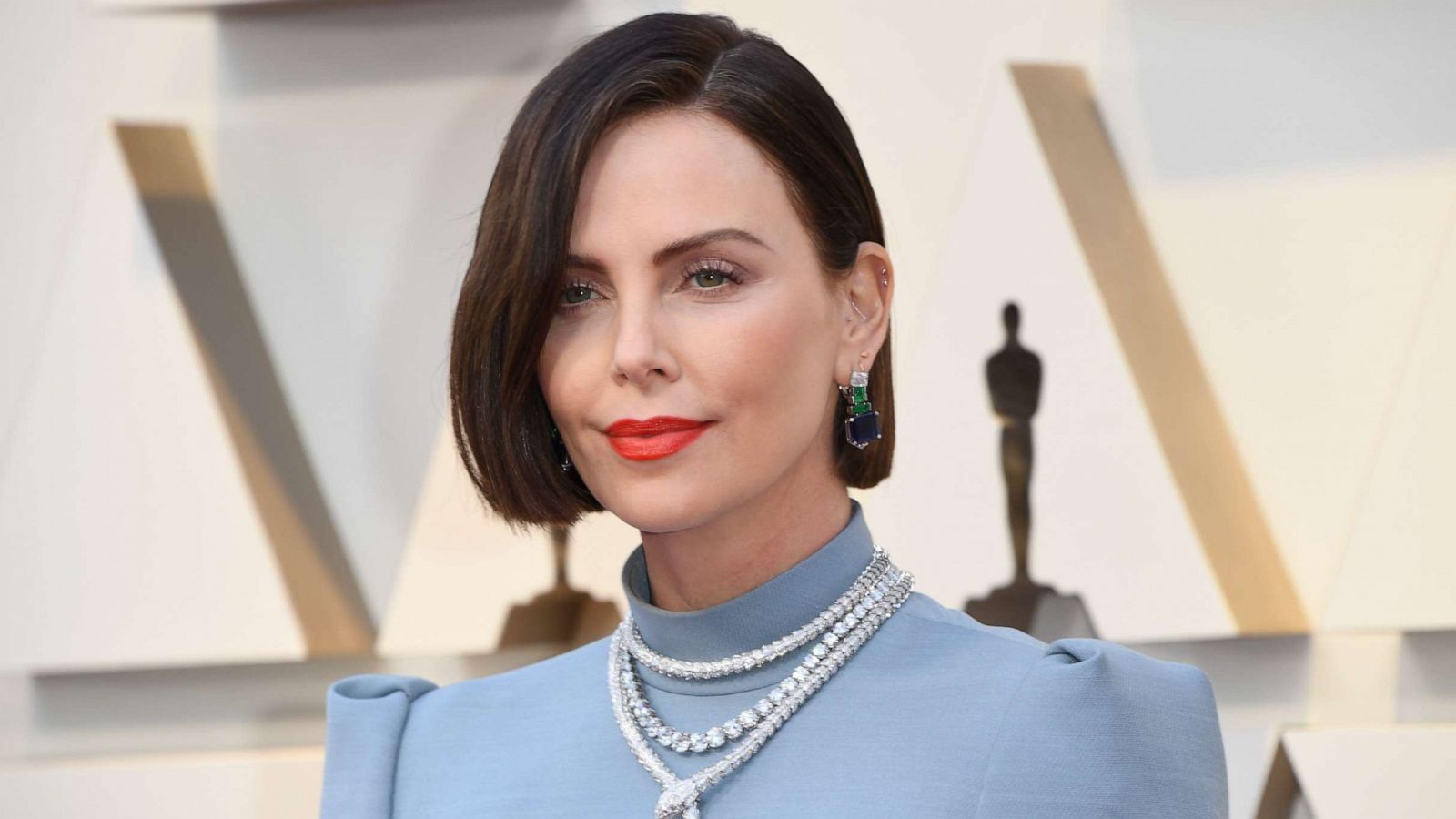 PHOTO: Charlize Theron arrives for the 91st Annual Academy Awards at the Dolby Theatre in Hollywood, Calif., Feb. 24, 2019.