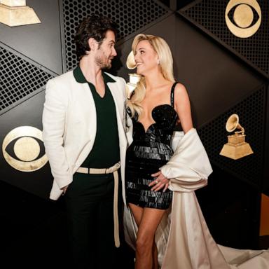 PHOTO: Chase Stokes and Kelsea Ballerini at The 67th Annual Grammy Awards in Los Angeles.