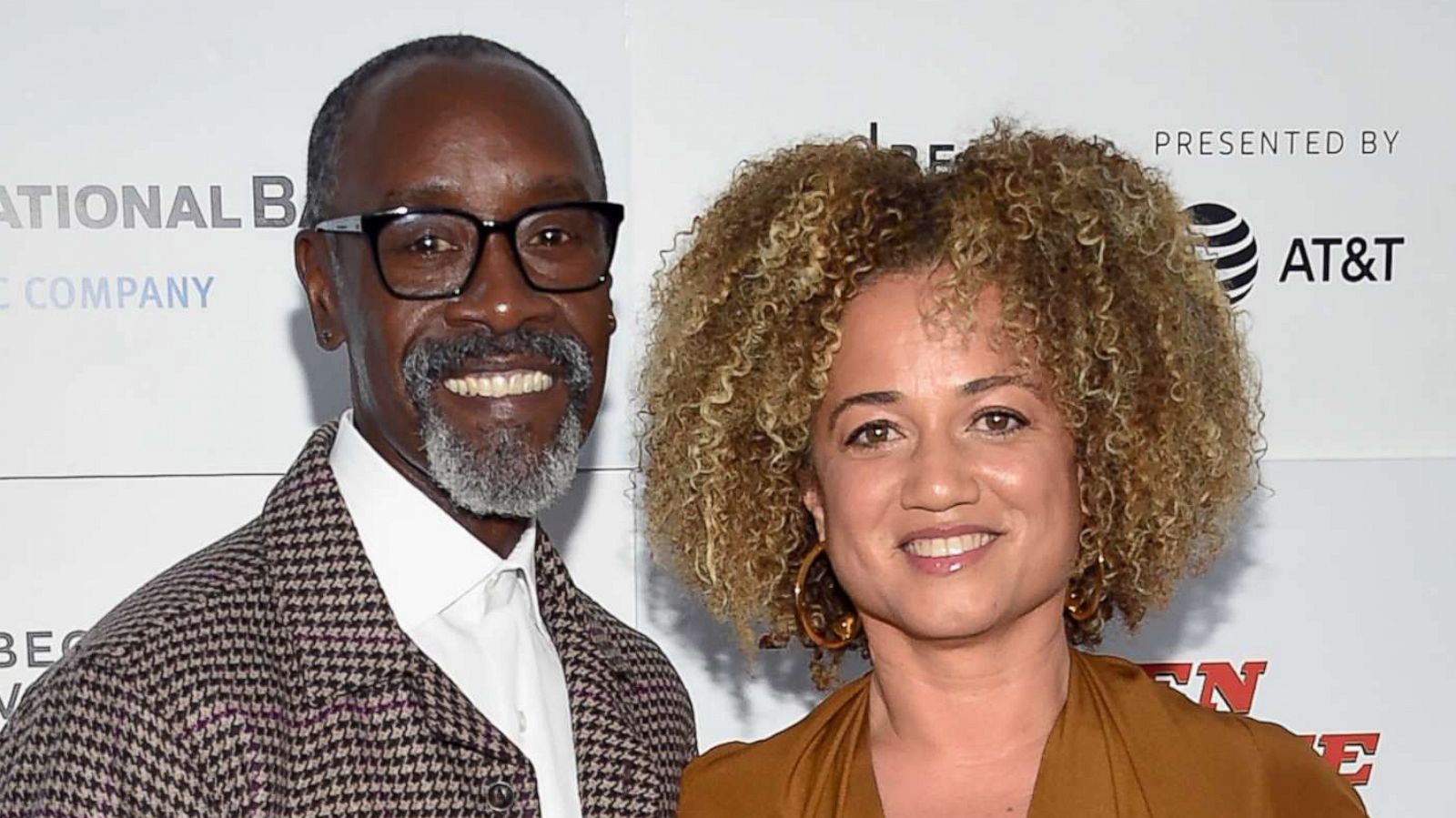 PHOTO: Actor Don Cheadle and partner Bridgid Coulter attend an event in New York City, June 18, 2021.