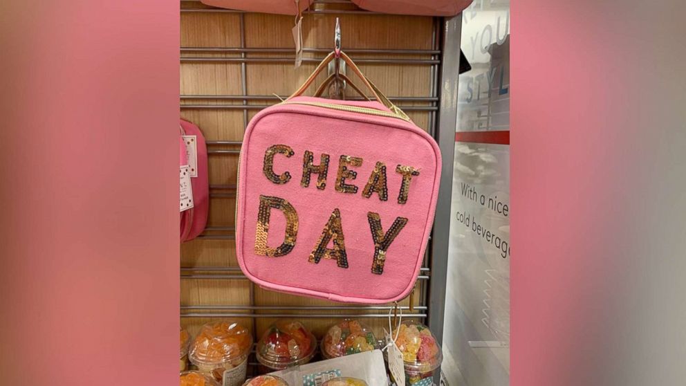 PHOTO: Sonni Abatta, a mother of three, writer and podcast host, blogged about a pink, glittery lunchbox which read, "Cheat Day" on Feb. 10, 2019. The picture sparked an online debate among parents on Facebook.