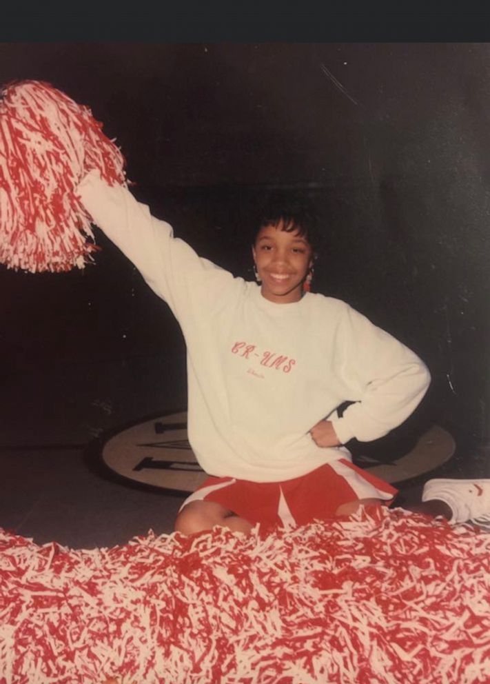 PHOTO: Black Girls Cheer founder Sharita Richardson began her cheerleading in middle school.