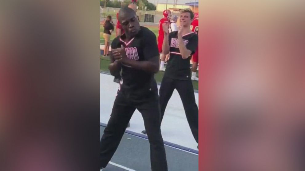 PHOTO: LaDarius Marshall, a sophomore at Navarro College in Corsicana, Texas, has gained viral attention after recent footage of his enthusiasm was shared.