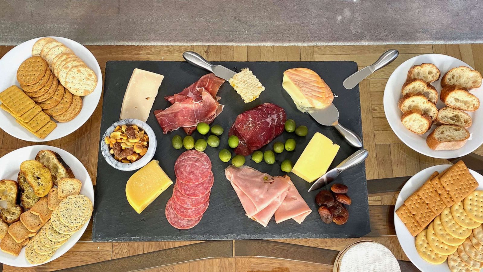 PHOTO: A cheese board made by chef Marc Murphy in New York City on October 8, 2019.