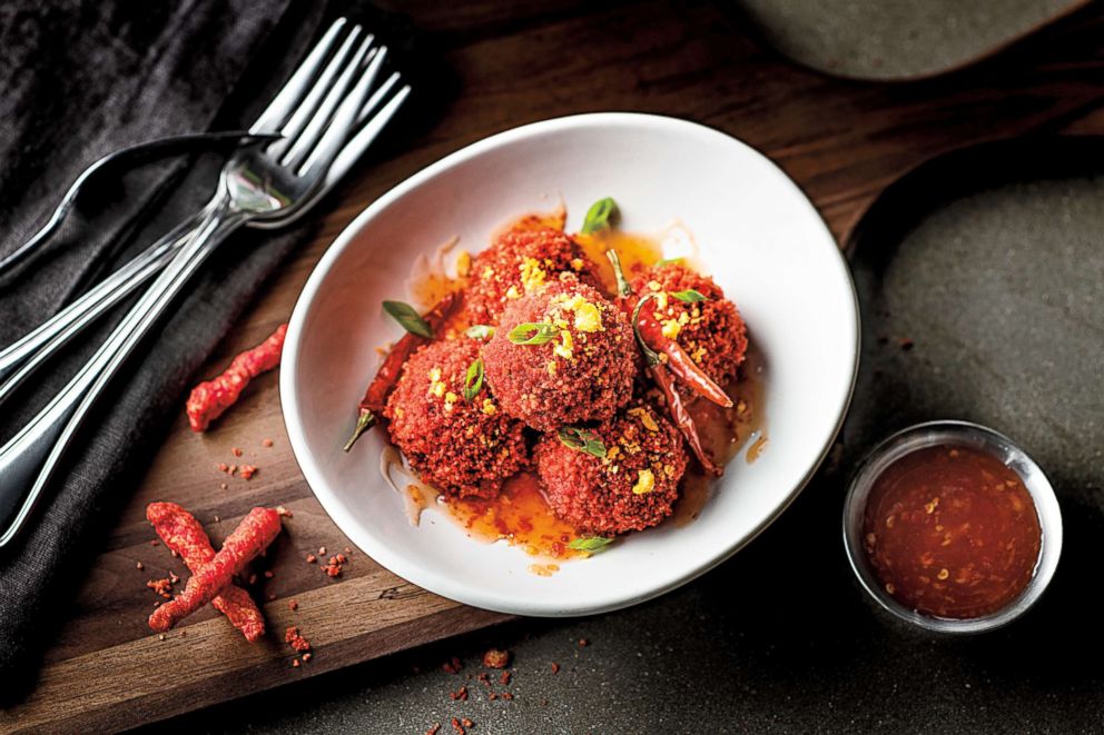 PHOTO: Hot Cheetos dish, Sweet N' Spicy Chili Meatballs, is seen here.