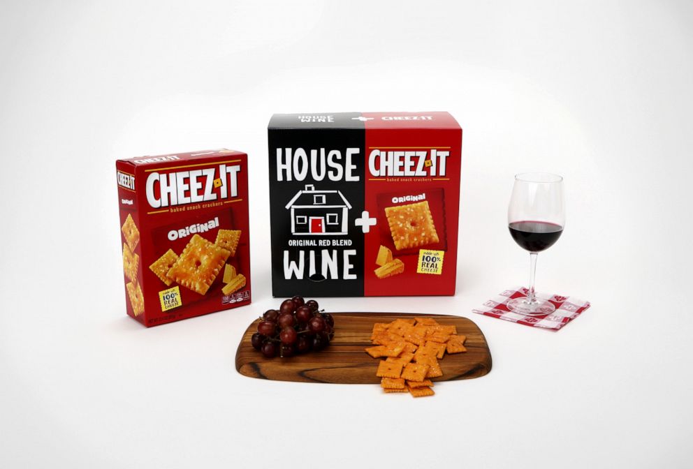 PHOTO: Cheez-It is out with a new collab with Precept Wine for the summer.