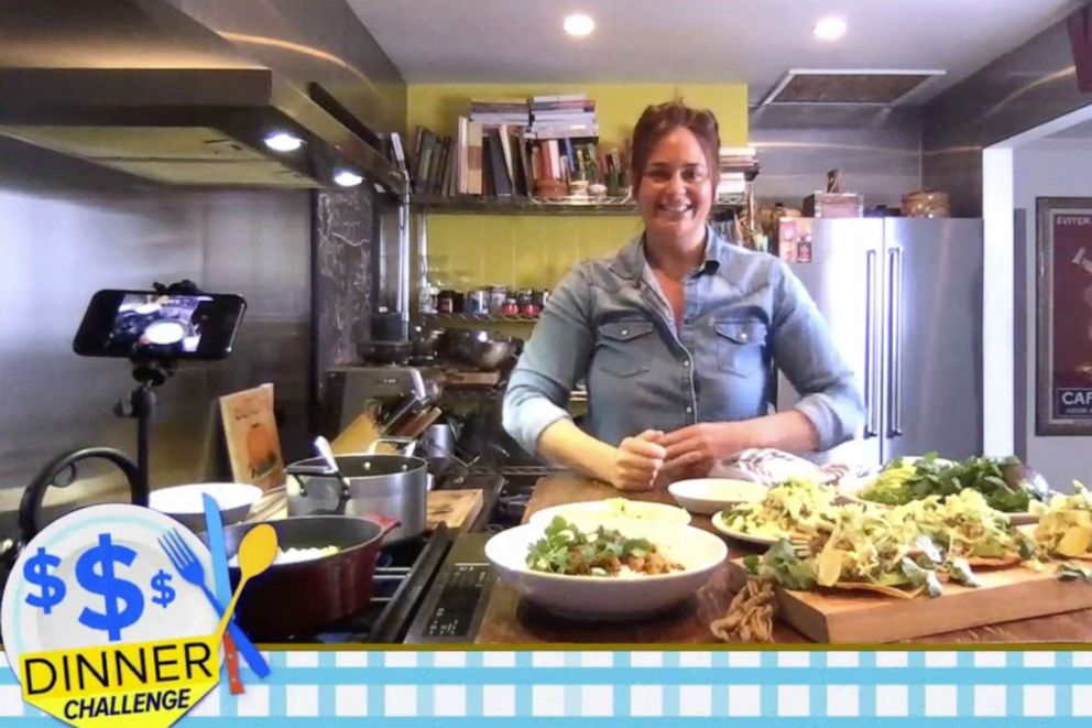 PHOTO: Chef Antonia Lofaso joins "Good Morning America" to cook two braised chicken recipes.