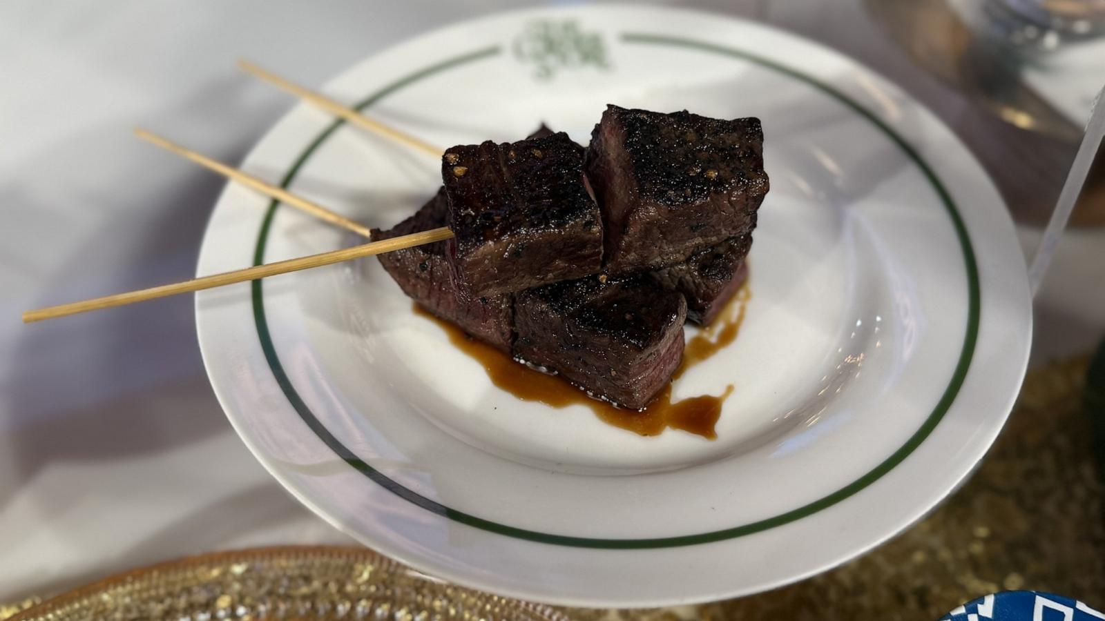 PHOTO: Chef Michael Vignola, the culinary director behind Catch Hospitality Group, shares his recipe for filet skewers.