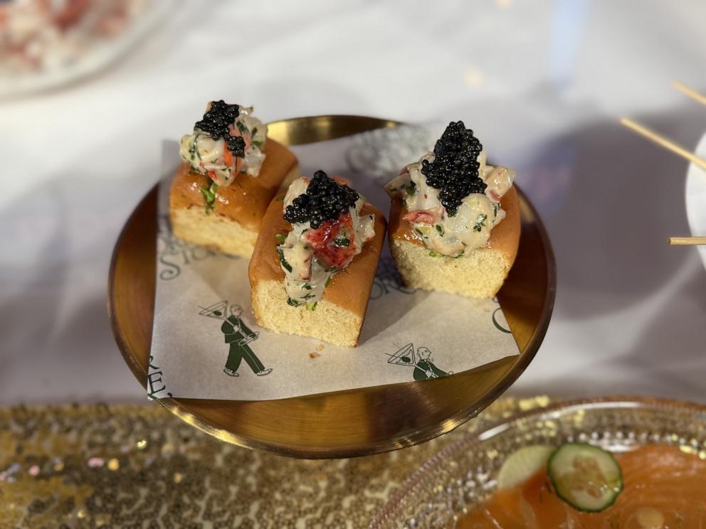 PHOTO: Chef Michael Vignola, the culinary director behind Catch Hospitality Group, shares his recipe for lobster and caviar rolls.