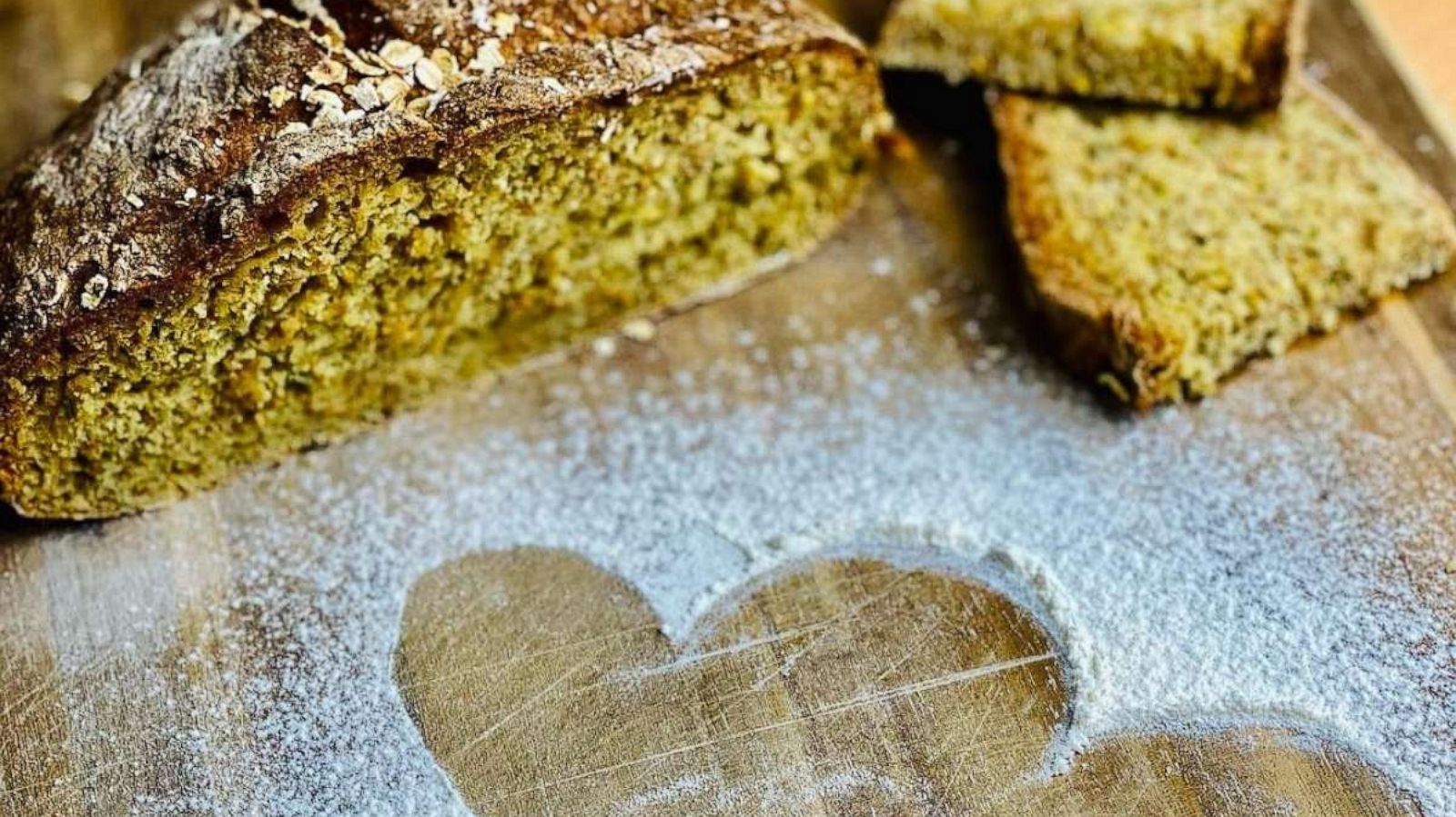 PHOTO: Traditional Irish soda bread made by chef Daniel Lambert.