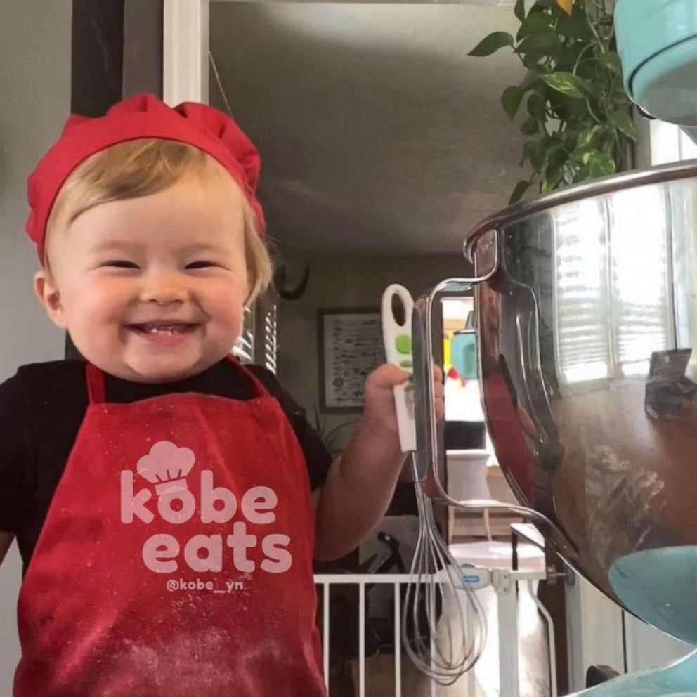 VIDEO: This adorable one-year-old home cook has over 1.5 million Instagram followers