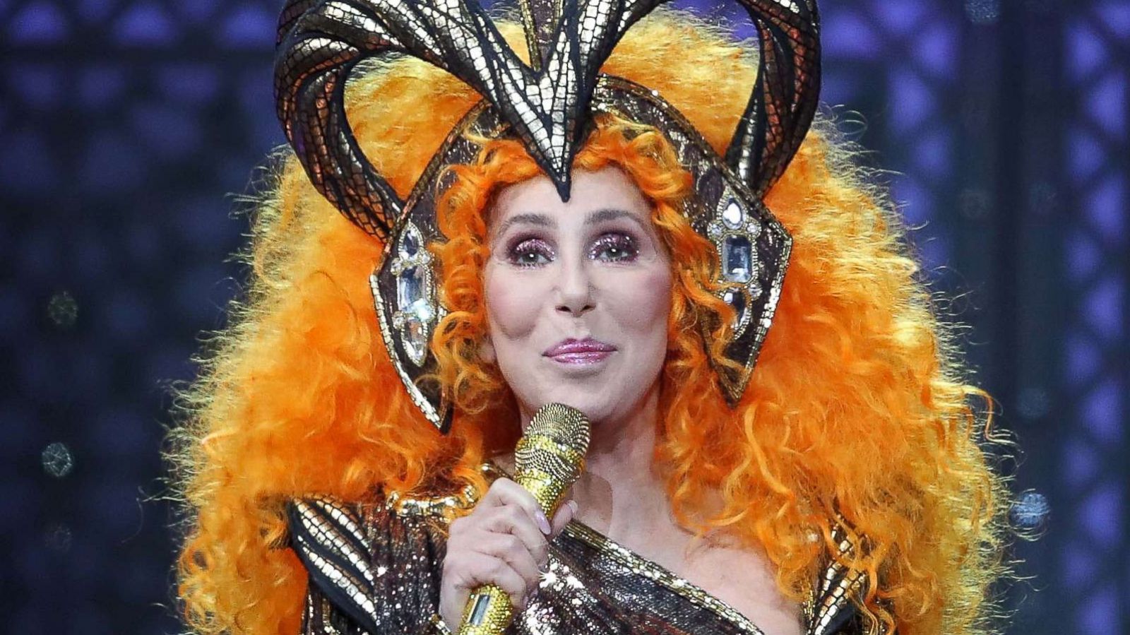 PHOTO: Cher performs during her Here We Go Again Tour at Rod Laver Arena, Oct. 3, 2018, in Melbourne, Australia.