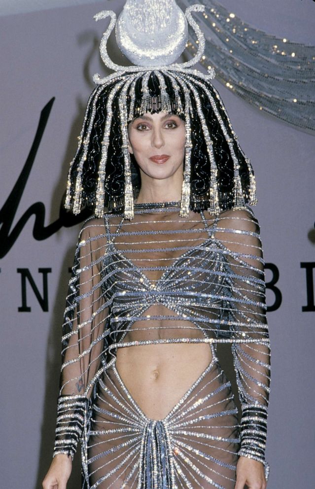 PHOTO: Cher at Bob Mackie's 1988 Halloween Party.