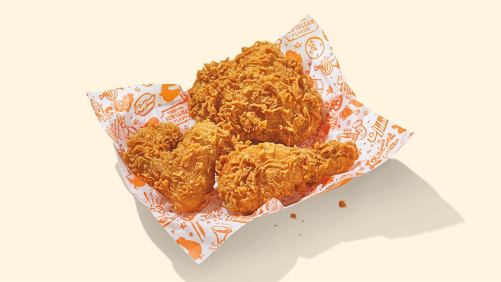 PHOTO: Popeyes will offer a three piece bone-in fried chicken deal for $5.