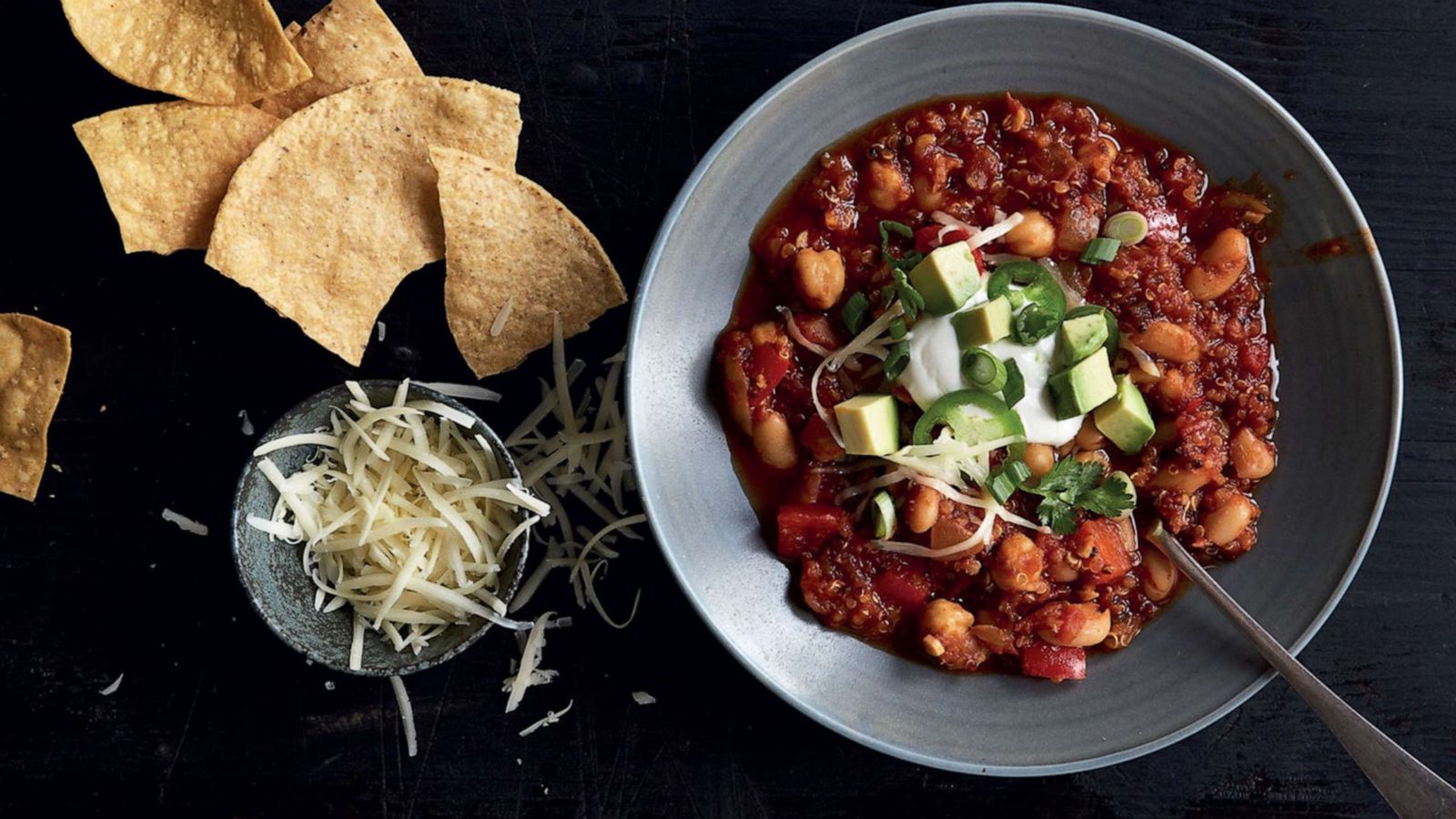 PHOTO: Chickpea, Quinoa, and White Bean Chili