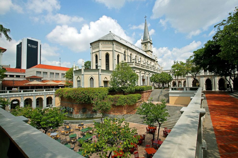 PHOTO: Chijmes historic building complex in Singapore is pictured in this undated stock photo.