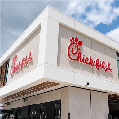 PHOTO: Chick-Fil-A restaurant | Taco Bell sign