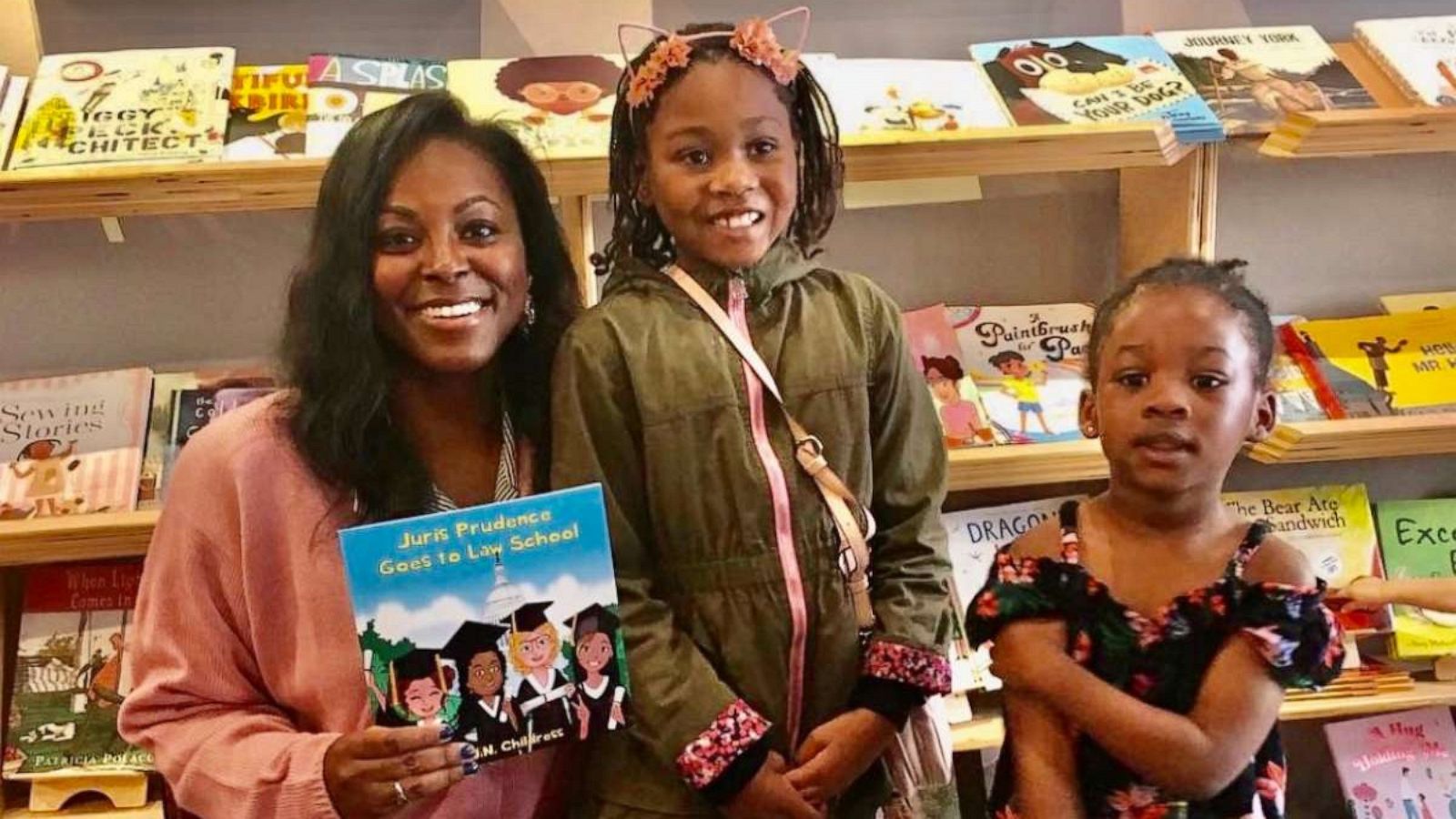 PHOTO: Jessica Childress at an author reading.