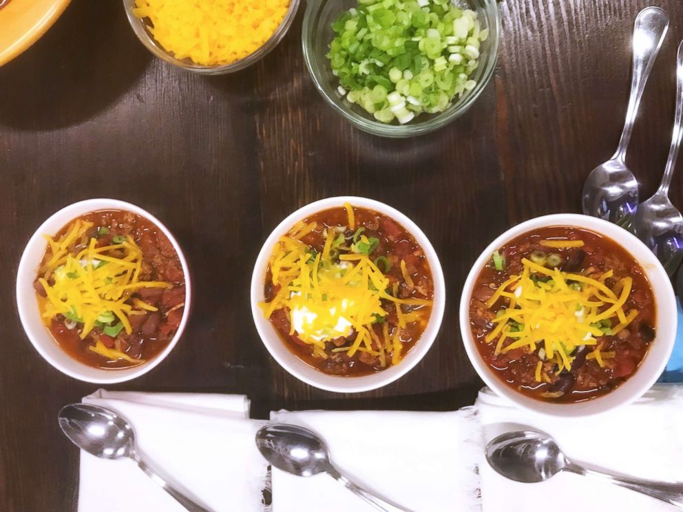 PHOTO: Retired firefighter Ray Cooney, host of "Firehouse Kitchen" shares his recipe for bacon beef chili.