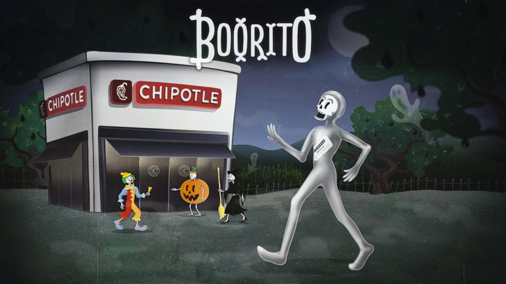 PHOTO: Chipotle announced the return of its Halloween Boorito deal.