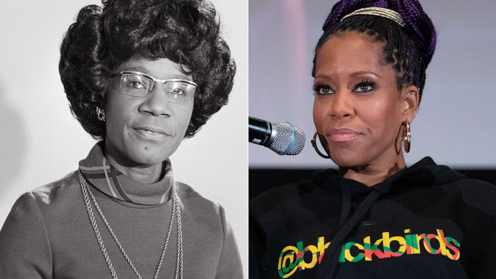 PHOTO: Regina King to portray the first Black congresswoman, Shirley Chisholm, in a new film.
